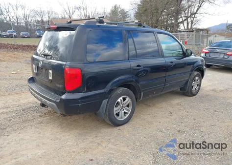 2005 Honda Pilot Ex-L z USA, uszkodzony, nr VIN 2HKYF18715H570060